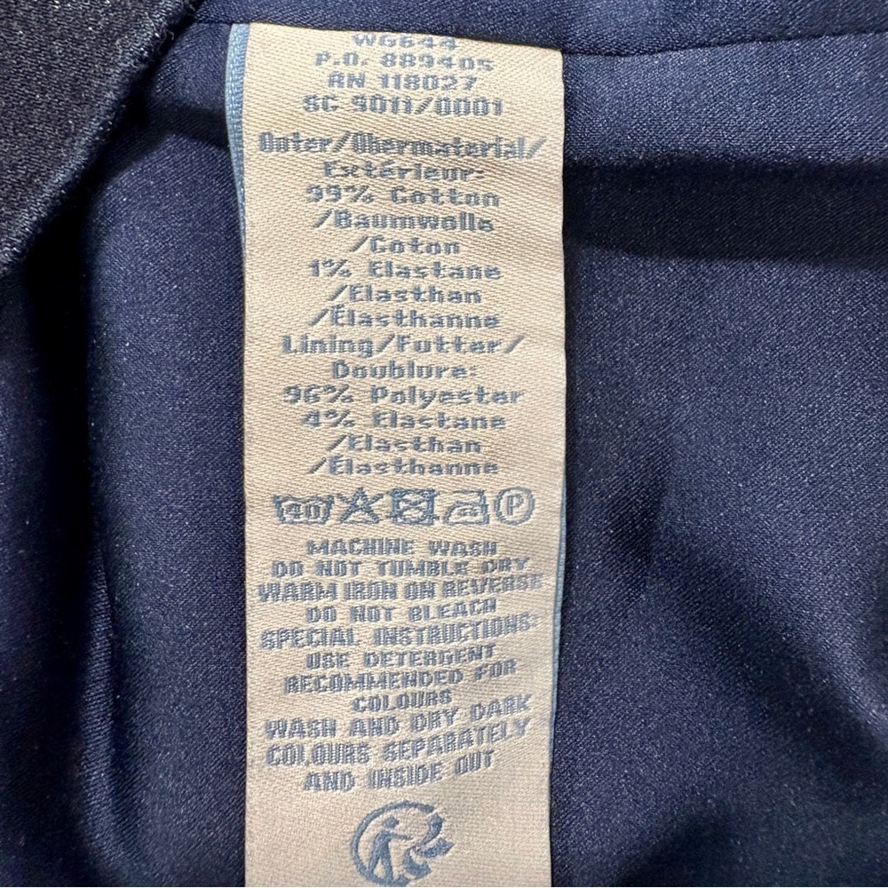 Boden Denim Pencil Skirt Size 10 - Picture 8 of 9